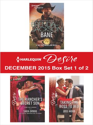 cover image of Harlequin Desire December 2015, Box Set 1 of 2